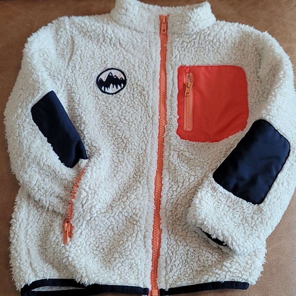Gymboree Fleece Zip up Jacket XS (4)